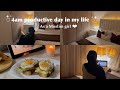 4am PRODUCTIVE day in my life as a Muslim girl ⛅️|finding peace in Tahajjud and making it a habit.