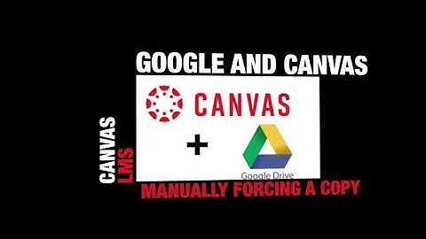 Google Documents in Canvas: Change the URL