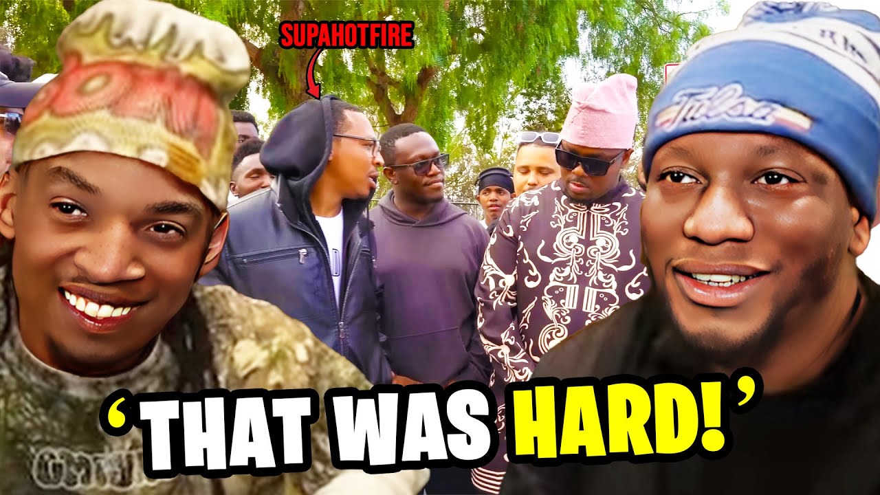 Реакция Зиаса и Би Лу на рэп-баттл SUPAHOTFIRE против MONKWEH — Великобритания против США...