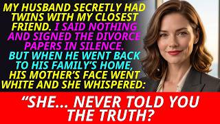 He Had Twins With My Friend, I Silently Divorced Him But His Mother Exposed ... | Her Silent Truth screenshot 1