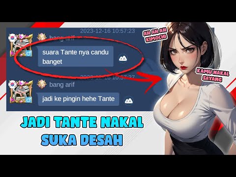 AKU MENJADI TANTE NAKAL DI TENGAH MALAM DAN INI YANG TERJADI😱 – MOBILE LEGENDS INDONESIA