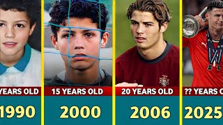 Cristiano Ronaldo - Transformation From 1985 to 2025 - 40 Years Old