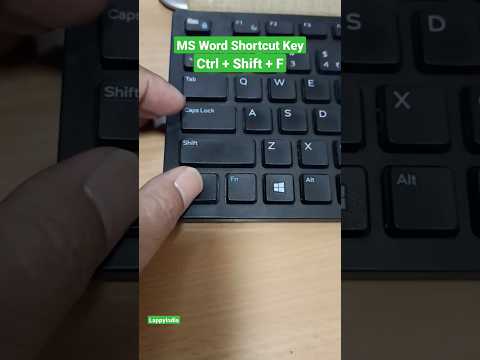 MS Word Shortcut