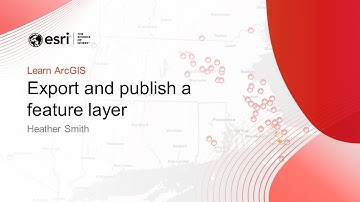 Export and publish a feature layer