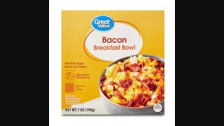 Great Value Bacon Breakfast Bowl #greatvalue #walmart #bacon #breakfast #breakfastbowl #eggs