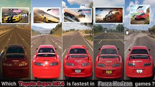 Supra MK4 in Forza Horizon, Forza Horizon 2, Forza Horizon 3, Forza Horizon 4, Forza Horizon 5