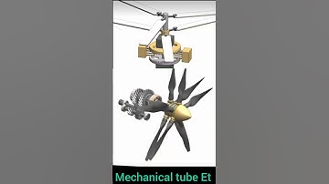 Contra-rotating propellers # aircraft #mechanics