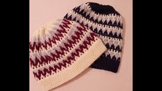 картинка: #МК #ШАПКАспицами #ЛЕНИВЫЙузор или #ЛЕНИВЫЙЖАККАРД