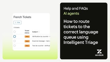 How to route tickets to the correct language queue using Intelligent Triage