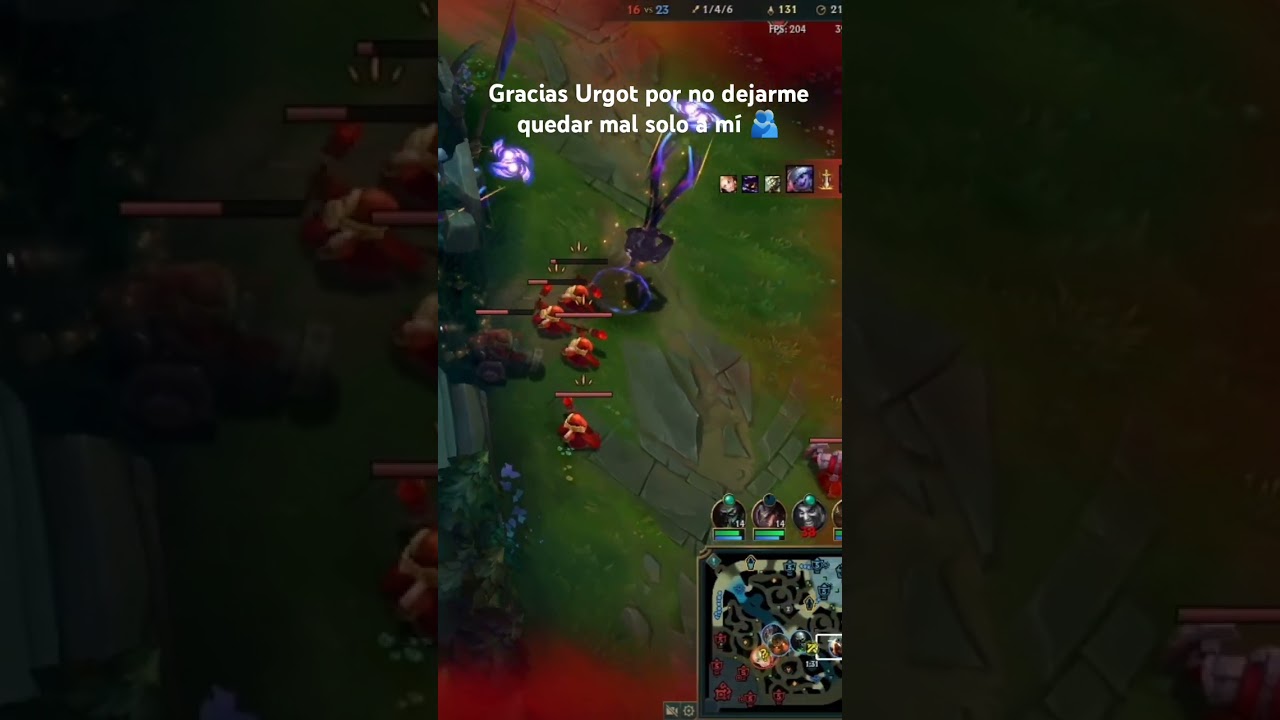 Gracias Urgot 🫂 #leagueoflegends #wildrift #lol