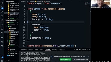 Shop Project | Backend 02 | Mongoose schema