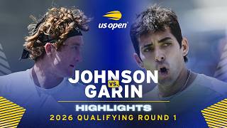 Spencer Johnson vs. Cristian Garin Highlights | 2026 US Open Round 1