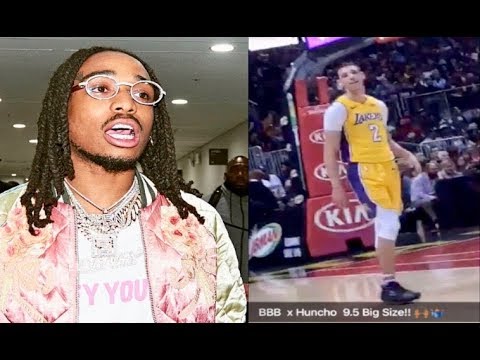 Quavo Proves He's a Super Fan at Atlanta Hawks Basketball Game - XXL