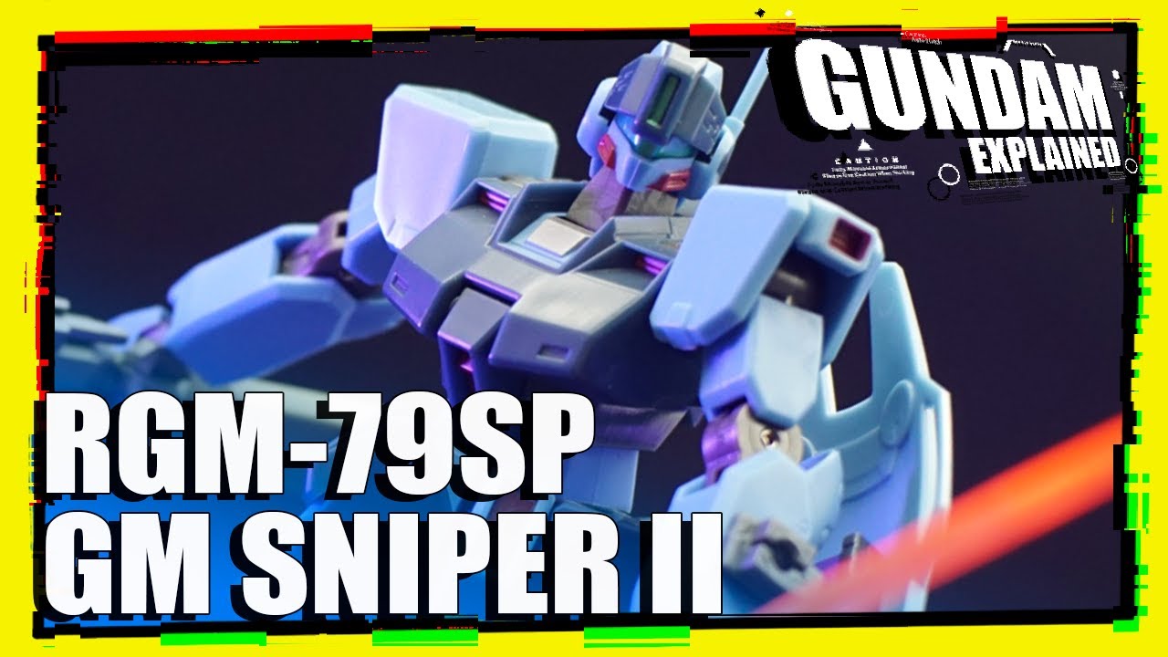 Robot Spirits RGM-79SP GM SNIPER II [Gundam Review] - YouTube