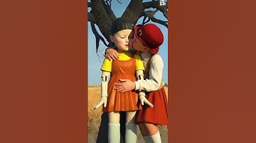 Squid Game | Hee kisses her Boyfriend | Ai Mentality #squidgame #squidgame2 #squidgame3 #boyfriend