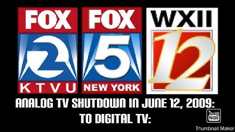 Episode 49 - Analog TV Shutdown To Digital TV | (June 12, 2009)