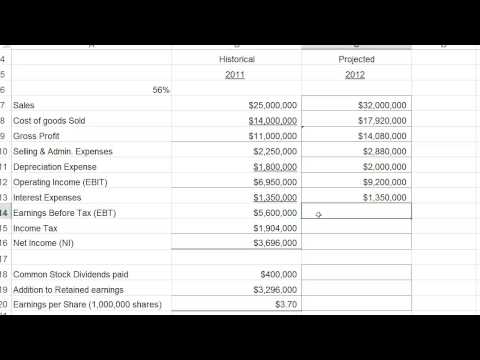 Pro Forma Handout Explained