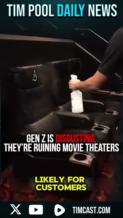 Gen Z Is DISGUSTING, They're RUINING Movie Theaters - YouTube
