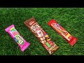 satisfying video | Chocolate and Stix Yummy Sweets Cutting ASMR