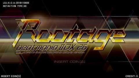 [beatmania IIDX 26 Rootage] Title Intro + Name Entry + 段位認定 八段 SINGLE PLAY (達成率 100%)