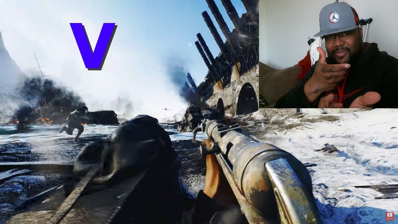 Reaction Battlefield 5 Official Multiplayer Trailer (Battle Royale Announcement)