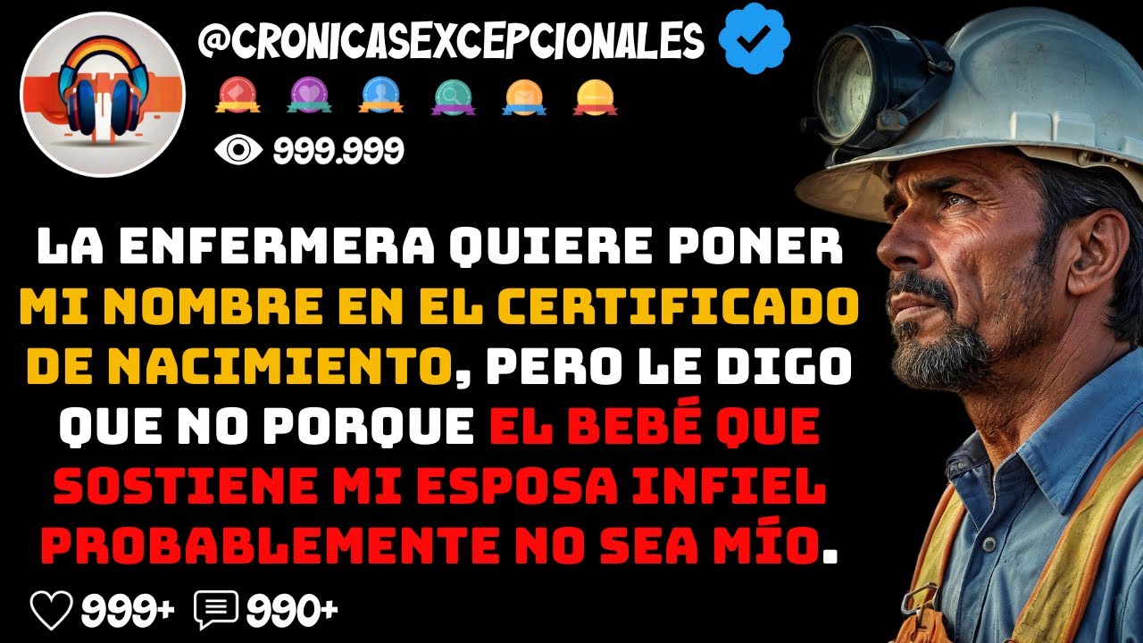 La ENFERMERA Quiere Poner mi Nombre en el Certificado de Nacimiento, pero le Digo que NO Porque el..