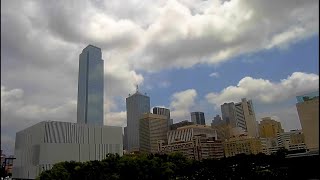 TIMELAPSE: Clouds roll through Downtown Dallas in June 2025