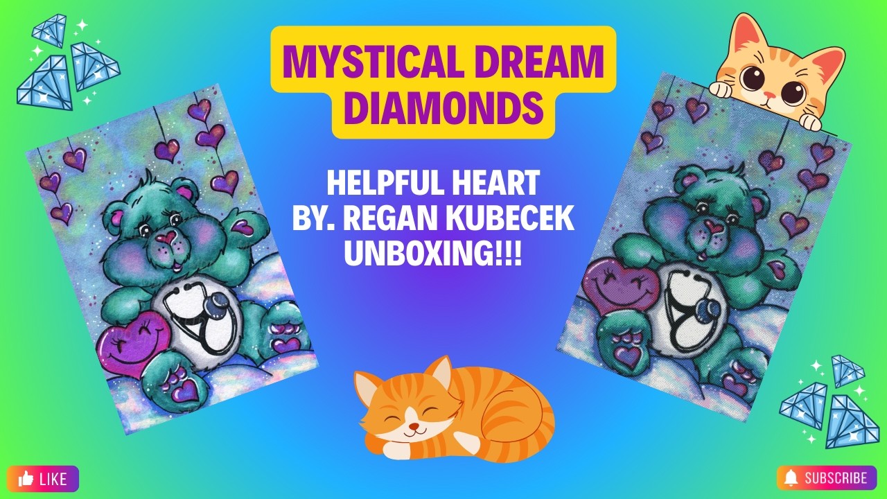Mystical Dream Diamonds Helpful Heart by Regan Kubecek Unboxing/Review! 
