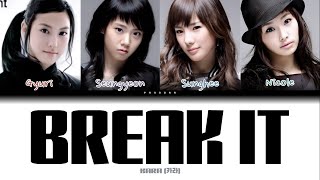 Kara - Break It Color Coded Lyrics (Eng/Rom/Han/가사)