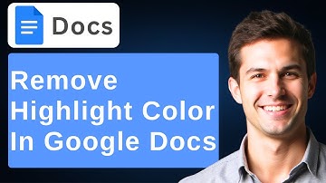 How To Remove Highlight Color In Google Docs - [ Easy ] [2025 Guide]