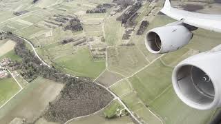 [4K] Lufthansa Airbus A340-642 - Full Flight From Munich to New York-JFK