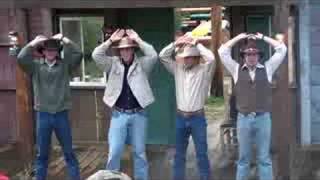 Cute Cowboys Entertain at Lost Valley Ranch