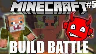 MEMBUAT IBLIS YG MENGERIKAN - BUILD BATTLE #5