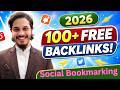 100+ Social Bookmarking Sites List | DoFollow Backlinks Bangla Tutorial 2026