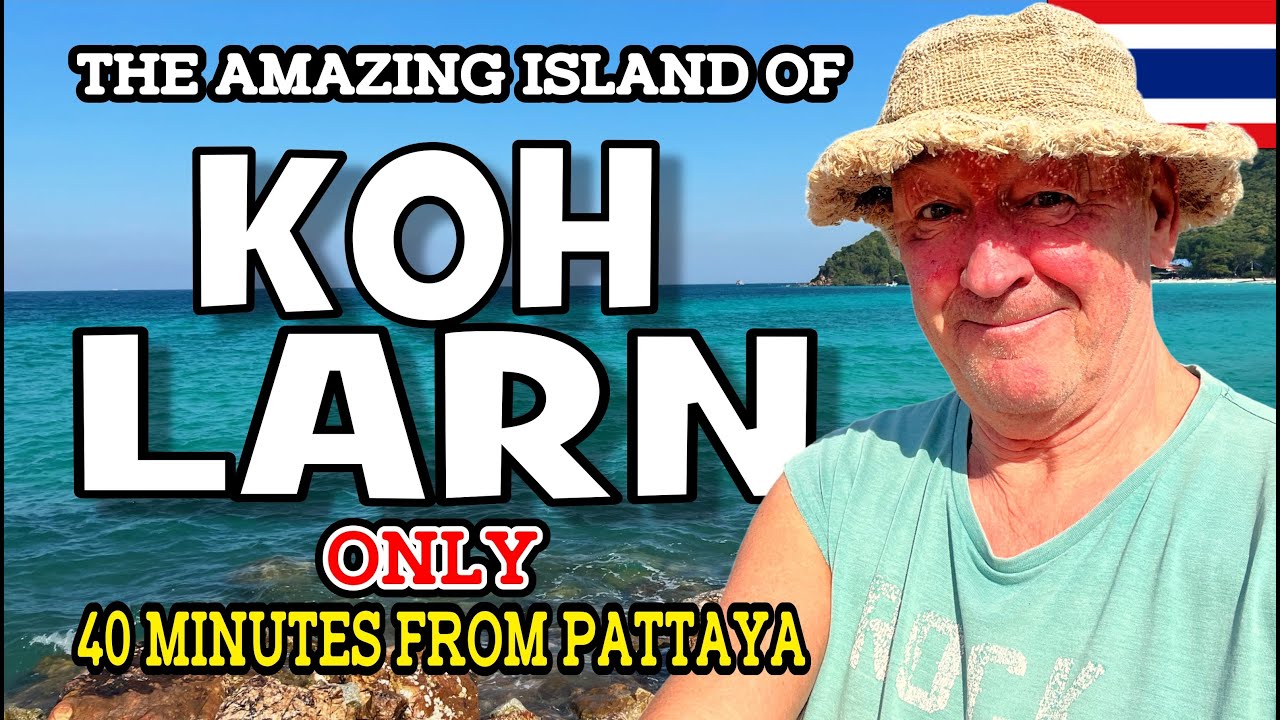 THAILANDS 🇹🇭 CLOSEST ISLAND to PATTAYA. The Best Beaches on KOH LARN. 🇹🇭