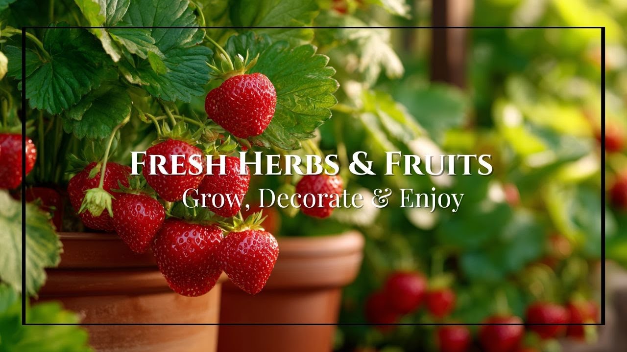 Edible Garden Delight Grow Fresh Herbs, Fruits & Veggies in Stylish Urban Backyard