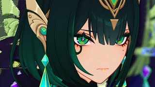 Nefer served a bit too hard with this one... (Genshin Impact)