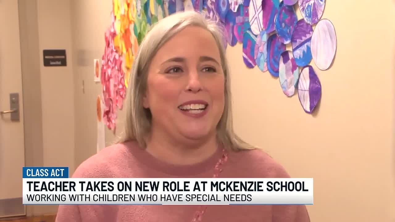 McKenzie special education teacher recognized for her dedication