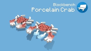Porcelain Crab - Blockbench Creation Timelapse