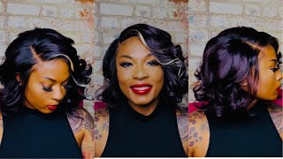 Outre Synthetic Hair Melted Hairline Deluxe Wide Hd Lace Front Wig - Soveida Ft Wigtypes