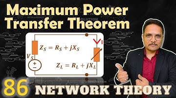 Maximum Power Transfer Theorem for Complex Networks