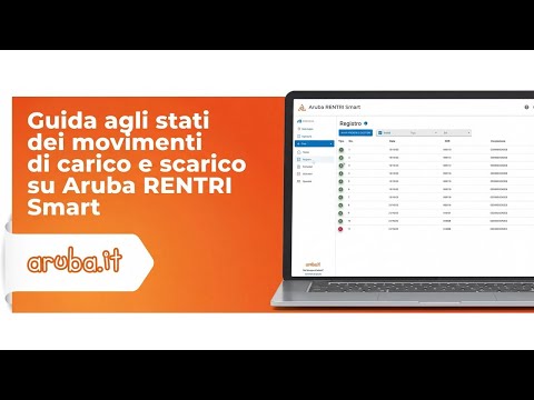 Guida agli stati dei movimenti di carico e scarico su Aruba RENTRI Smart_senza musica