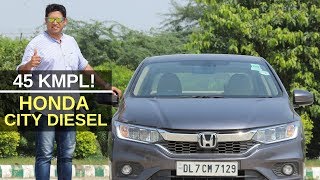 Honda City diesel fuel economy record run : how much can it deliver?