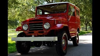 1960 FJ25 Hard Top in Carnival Red