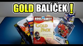 GOLD PACK Hokej Karty CZ a 5 náhodných balíčků!
