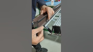 New operation of crystal partition folding door sealing block and aircraft wheel assembly.