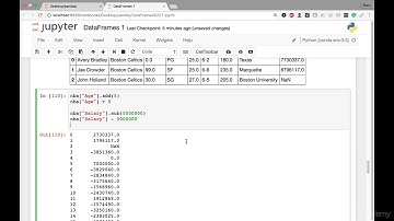 [7] DataFrames I - Broadcasting Operations