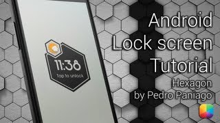 Hexagon (by Pedro Paniago) - Android Lock Screen Tutorial (Beginner) screenshot 5