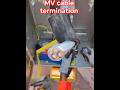 Cable glanding termination Step wise