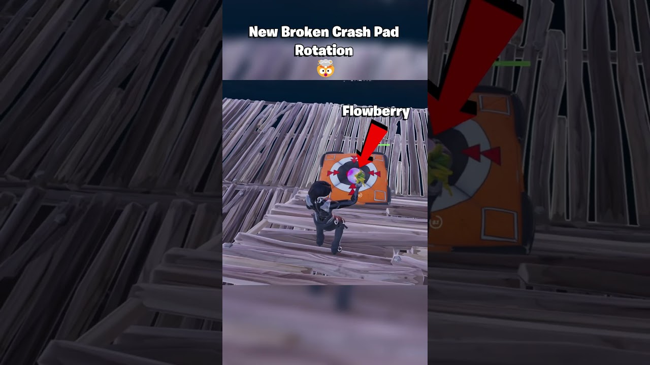 New Broken Crash Pad Rotation 🤯 